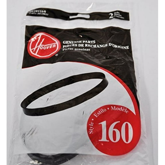 Replacement Part For Hoover Windtunnel Self Propelled Style 160 Vacuum Belts 2 Pack by 40201160, 38528033
