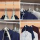 thumbnail image 5 of 50 Uds ganchos para colgar ropa, organizador de conectores para armario que ahorran espacio, ganchos para colgar que ahorran espacio (blanco), 5 of 5