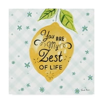 Trademark Fine Art 'Mellow Yellow III' Canvas Art by Farida Zaman