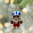 thumbnail image 1 of Interesante Llavero Con Estatua Acrílica De Jugador De Rugby Estilo Supermuñeca Diseño 2D Un Recuerdo Deportivo Que Los Aficionados Pueden Coleccionar, 1 of 6