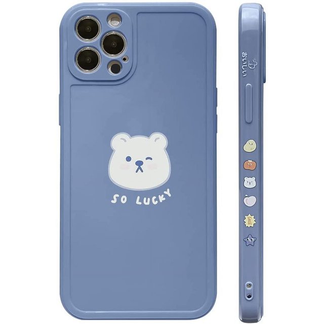 Compatible con iPhone 14 Pro Max Funda Lindo Diseño Pintado Blanco L