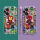 thumbnail image 4 of Case For VIVO Y55 Y52S Y53S Y66 Y71T Y73S 5G Y85 Y93 Z5X Z6 Simple Liquid Silicone Case Marvel Cartoon Iron Spider-Man Poster, 4 of 5