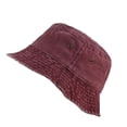 thumbnail image 2 of Vintage Bucket Hat - Unisex Denim Washed Basin Hat, Fashion Summer Beach Vacation Packable Sun Cap, 2 of 6