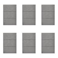 thumbnail image 1 of Placa Con 3 Apagadores De Escalera Lucek FlatPack 6 plateado, 1 of 4