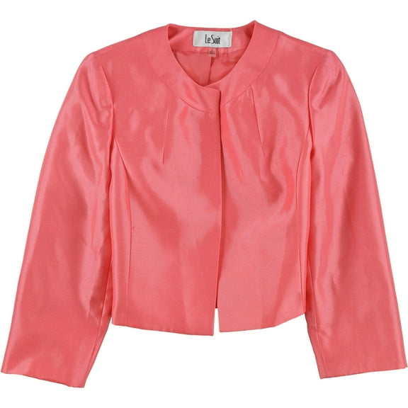 Le Suit Womens Fly Away Blazer Jacket, Pink, 4