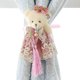 thumbnail image 2 of 2 uds oso cortina Holdbacks Tieback para niños sala de juegos dormitorio decoración habitación boda 4 piezas Gloria Pequeño lazo de la cortina del oso, 2 of 7