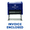 Blue, variant on Vivid Stamp INVOICE ENCLOSED Self Inking Rubber Stamp (Black Ink) - Medium