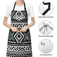 thumbnail image 2 of Artist Painting Apron with 2 Pockets Painters Art Aprons Gifts for Women Men Butterfly Kitchen Smocks, 2 of 6