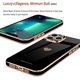 thumbnail image 4 of (Negro) Funda para iPhone 13 Pro, funda delgada con patrón de corazón de silicona chapada en zinc, cubierta resistente a golpes y arañazos, 4 of 5