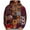Wine, variant on UVEASISHA Vintage Hoodies for Men Western Aztec Ethnic Style Print Hooded Sweatshirt 2025 Fall Casual Long Sleeve Drawstring Pullovers with Pocket,Wine,XXXL