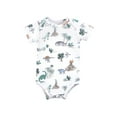 thumbnail image 5 of Hudson Baby Short Sleeve Bodysuits, 5-Pack, Newborn- 24 Months, 5 of 7
