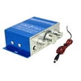 thumbnail image 4 of Mini amplificador de Audio perfecl 12V Aleación de Aluminio Azul con cable, 4 of 7