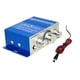 thumbnail image 4 of Mini amplificador de potencia de audio de 12 V, aleación de aluminio, control de graves y agudos, estéreo compacto. Azul con cable CC, 4 of 7