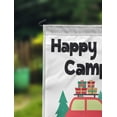 thumbnail image 2 of Printtoo White Happy Camper Family Camping Car Camping Flags Personalized Outdoor GardenFlagsCamp Decor Accessory Double SidedFlags12.5x18 Inches, 2 of 4