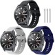 thumbnail image 1 of Correa de reloj de 22 mm compatible con Samsung Galaxy Watch 3 45 mm/Gear S3 Frontier/classic, correa de reloj de silicona de 22 mm de liberación rápida para mujeres y hombres, 1 of 5