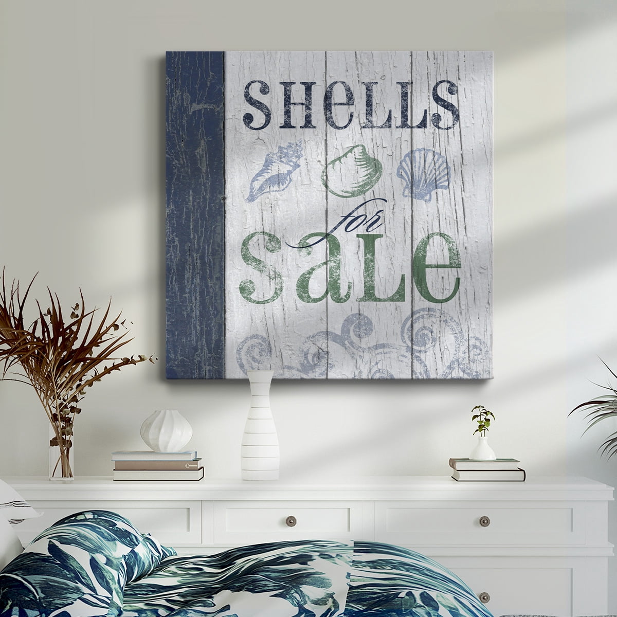 Wexford Home Beach Sign II-Premium Gallery Wrapped Canvas, 40" x 40" - Ready to Hang