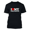 thumbnail image 5 of ICHUANYI Valentine's Day Gifts Men's Fashion Crewneck T-Shirt Short Sleeve Letter Print Tops Casual Loose Shirt, 5 of 5