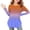 Brown, variant on Girls Long Sleeve Tee, Round Neck Soft Casual T-Shirt, Gradient Color Tunic Side Slit Shirt