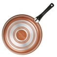 thumbnail image 5 of Farberware Glide Copper 12 Pcs Ceramic Nonstick Cookware Set with Cooking Tools, Dishwasher Safe, Copper, 5 of 11
