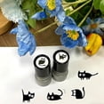 thumbnail image 5 of Cat Pattern Stamp,Cat Stamps Self Inking,Mini Kitten Stamp for Journals,Scrapbook,Cards & Teacher Rewards,Black Cats Decorative Stamps for Scrapbooking Journal Diary Card Making Planner DIY Letter, 5 of 9