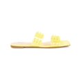 thumbnail image 2 of Journee Collection Womens KATARI Open Toe Vinyl Flatform Sandals, 2 of 3