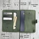 thumbnail image 2 of Funda para pasaporte y cartera de piel auténtica con bloqueo RFID, 2 of 7