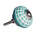 thumbnail image 2 of KNOB-IT VINTAGE HANDPAINTED CERAMIC KNOBS (8 Pack) K000001, 2 of 3