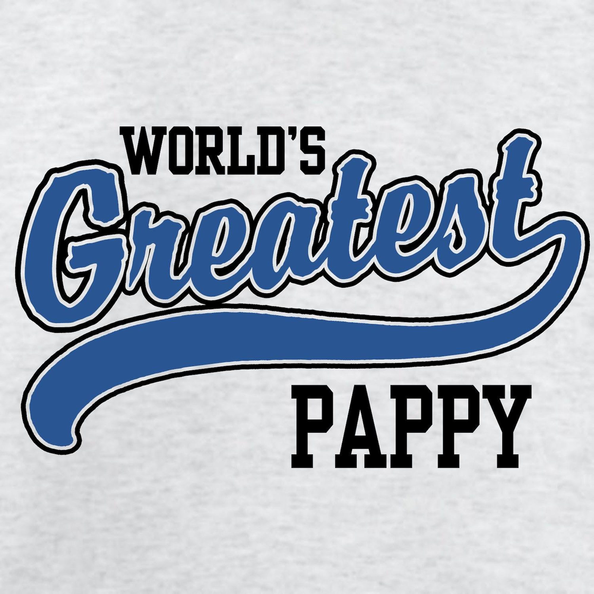 CafePress - World's Greatest Pappy Sweatshirt - Crew Neck Sweatshirt - image 3 of 4