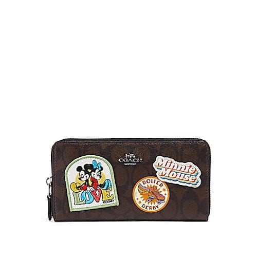minnie mouse coach wallet