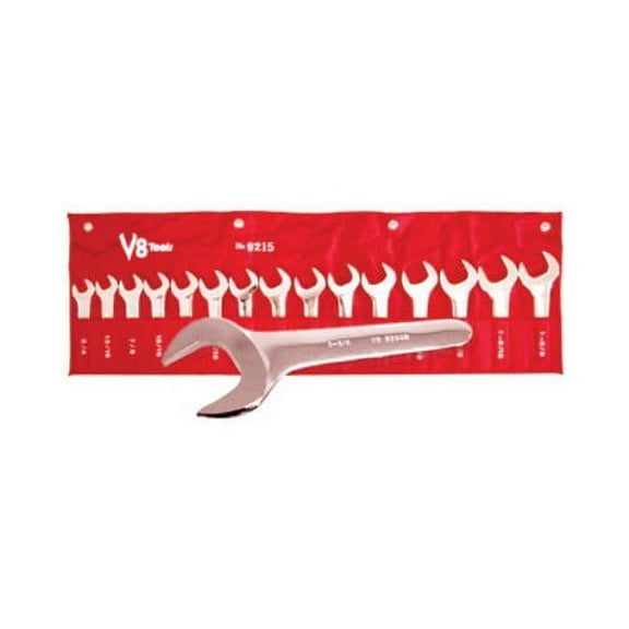 V8 Tools 9215 15-Piece Jumbo SAE Service Wrench Set