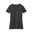 thumbnail image 3 of District Made Women's Perfect Blend V-Neck T-Shirt_Charcoal_XL, 3 of 3