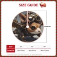 thumbnail image 2 of Rateoe Steampunk Squirrel Pilot Pattern Christmas Tree Skirt with Ties , Christmas Tree Decorations, Farmhouse Christmas Decor Xmas Holiday Decorations-36", 2 of 6