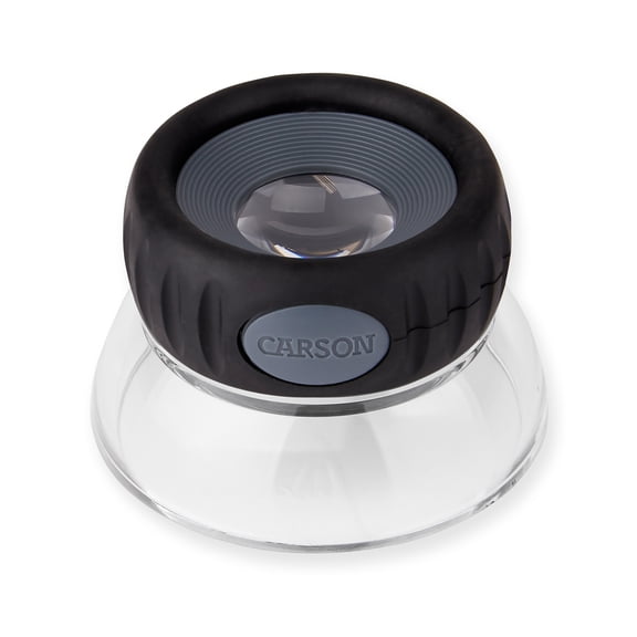 Carson LumiLoupe™ Plus 10.5x Power 1″ Focusable Stand Loupe Magnifier