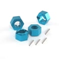 thumbnail image 4 of A949-11 Aluminum Hexagon Wheel Hex Seat Mount Hub Pins 7mm Upgrade Parts for Wltoys 1/18 A949 A959 A969 A979 K929 RC Car, 4 of 5