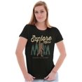 thumbnail image 3 of Bigfoot Explore More Nature Outdoors Womens Slim Fit Graphic Tee Brisco Brands L, 3 of 5