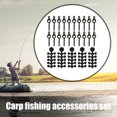 thumbnail image 4 of Tornillos de pesca Wdftyju 20 Uds tope de gancho para cebo de carpa, 4 of 9