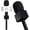 Black, variant on SUNMON Mic Handle for Rode GO I/II/Pro DJI Mic 1/2,Rode Interview Mic Adapter Handheld with Interview Cube Box Mic Flags Mic Adapter for Interview Reports