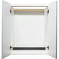thumbnail image 2 of Huntsville Armoire de Base Assemblée - Blanc, 24 Pouces, 2 Portes, 2 of 2