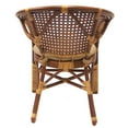 thumbnail image 4 of SK New Interiors Set of 4 Pelangi ECO Natural Rattan Wicker Dining Armchairs Handmade Design, Colonial, 4 of 7