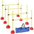 thumbnail image 1 of Dog Agility Training Equipment, 4 PCS Obstacle Course Height Adjustable, 1 of 10