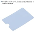 thumbnail image 4 of Protector Uxcell Holder NFC Fundas para Tarjetas de Crédito con Bloqueo RFID Azul Lago 15Pack, 4 of 5