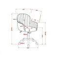 thumbnail image 2 of Furniture of America Allenton Manager's Chair with Has Arms, 225 lb. Capacity, Black, 2 of 7