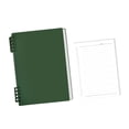 thumbnail image 2 of Elodie Loose Leaf Notebook Spiral Journal Creative Thick Paper Stylish Waterproof Cover Green, 2 of 8