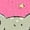 Hot Pink, variant on Inktastic Just Vibin' Frog Girls Baby T-Shirt