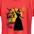 thumbnail image 2 of The Wizard Of Oz - Give Me Back My Slippers - Women's Short Sleeve Graphic T-Shirt, 2 of 5