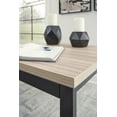 thumbnail image 5 of Signature Design by Ashley Contemporary Waylowe 63" Home Office Desk  Natural/Black, 5 of 6