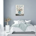 thumbnail image 6 of Farmhouse Cotton Bathroom Decor Wall Art Rustic Flower Just Have Faith Butterfly Floral Pictures Wall Decor Canvas Painting Prints Artwork Home Decorations Framed for Bedroom Living Room 12"x16", 6 of 6