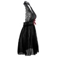 thumbnail image 3 of Lingerie Aguichant en Dentelle Col en V Profond Grande Taille Robe Érotique Transparente, 3 of 7