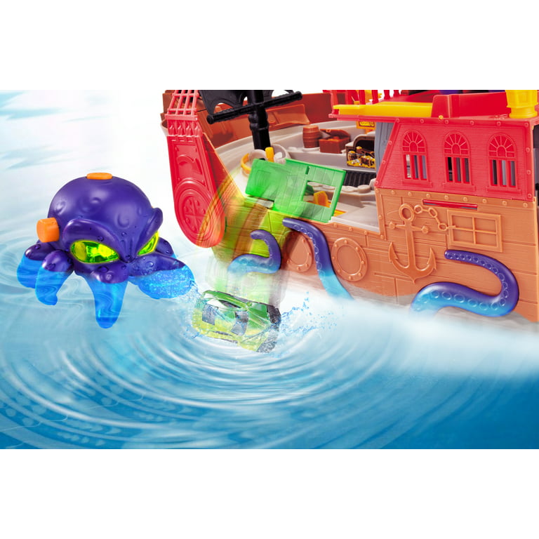  Mozlly Pirate Ship Toy Play Set with Lights and Sound