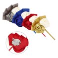 thumbnail image 3 of Delaman Man Boutonniere, 4Pcs 4.1 * 2.8in Práctico Broche Ribbon Exquisito Broche de Hombre para Bodas, Aniversarios, 3 of 5